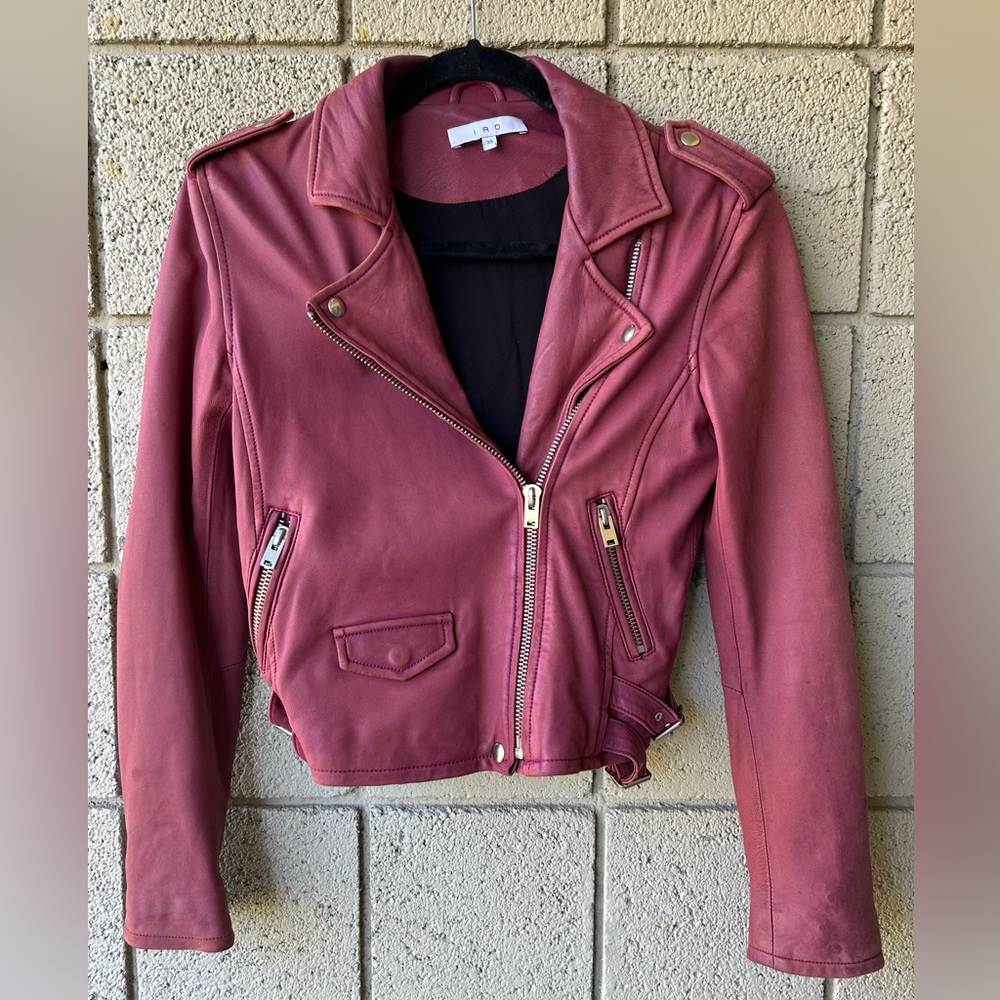 IRO ashville leather jacket
